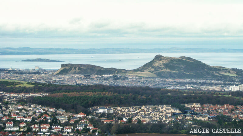 Ruta Pentlands Edimburgo Senderismo Capital View