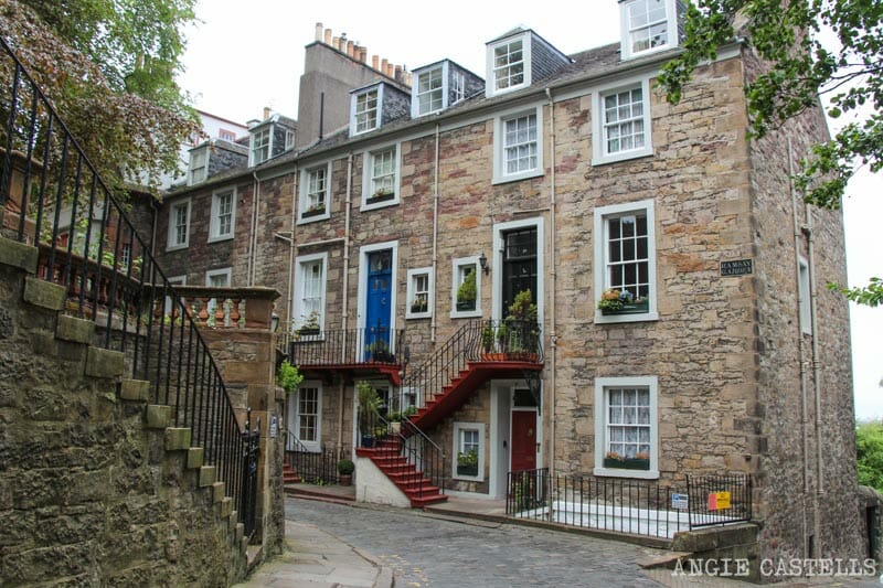 Mejores callejones Royal Mile Edimburgo Ramsay Garden